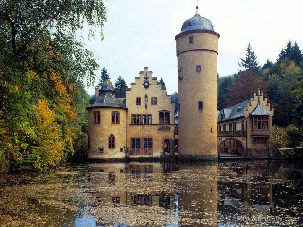 Mespelbrunn, Bavaria, Germany